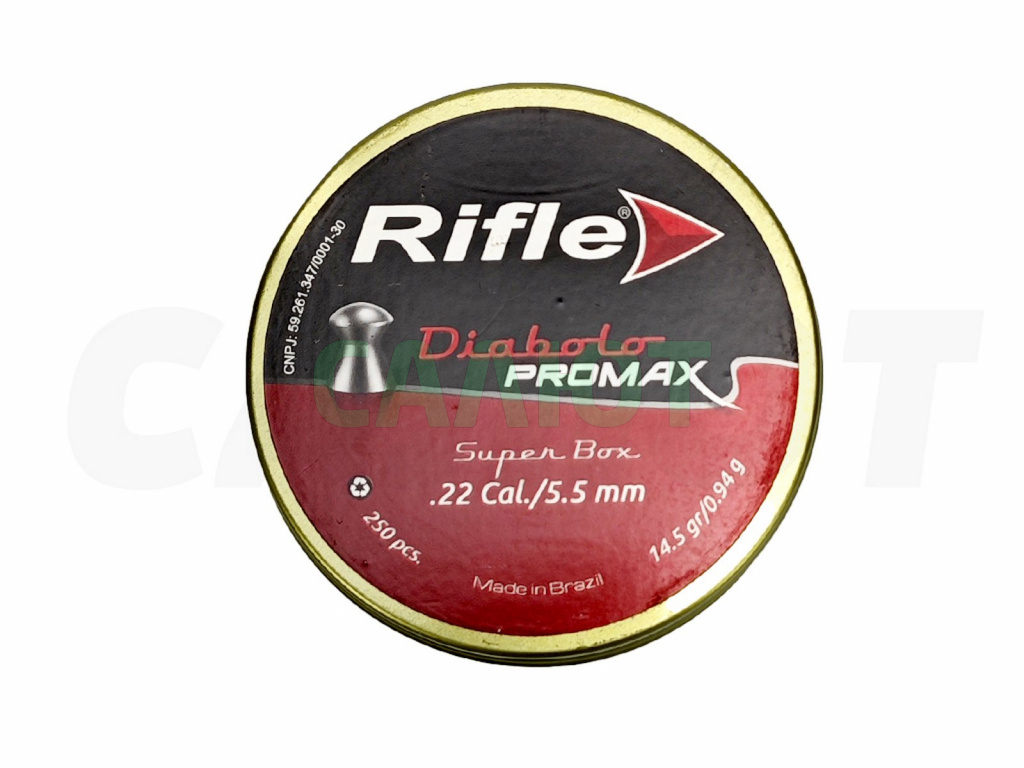 Пули Rifle Diabolo Promax 5.5мм 0.94гр. (250шт.)