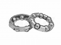 Подшипник передней оси 20х11х5мм (7 шариков)