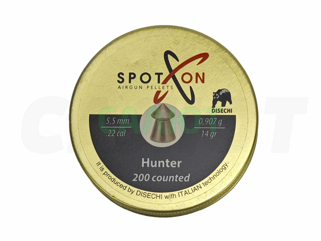 Пули Spoton Hunter 5.5мм, 0,90гр (200шт)