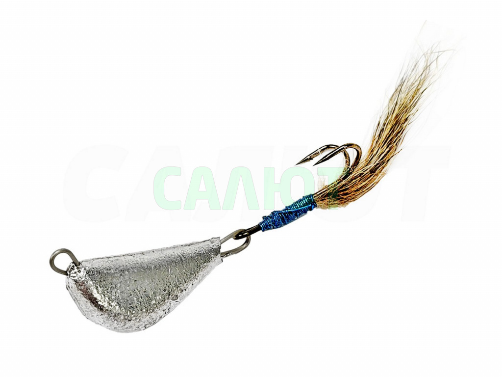 Блесна Bullhead + стример