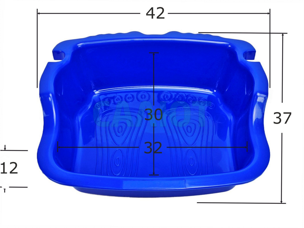 Ванночка для ног 41х37,5х12см Sun24001