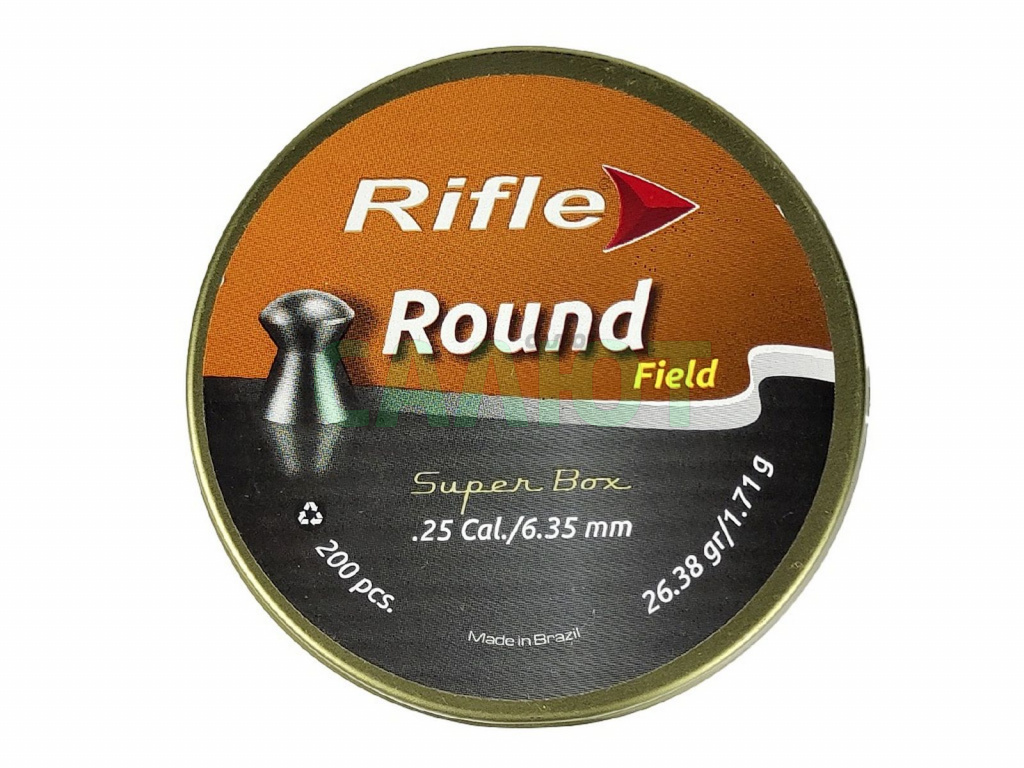 Пули Rifle Round 6.35мм 1.71гр. (200шт.)