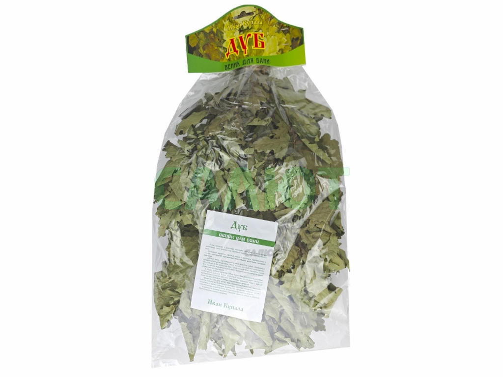 Веник "Экстра" кавказский дуб в упаковке