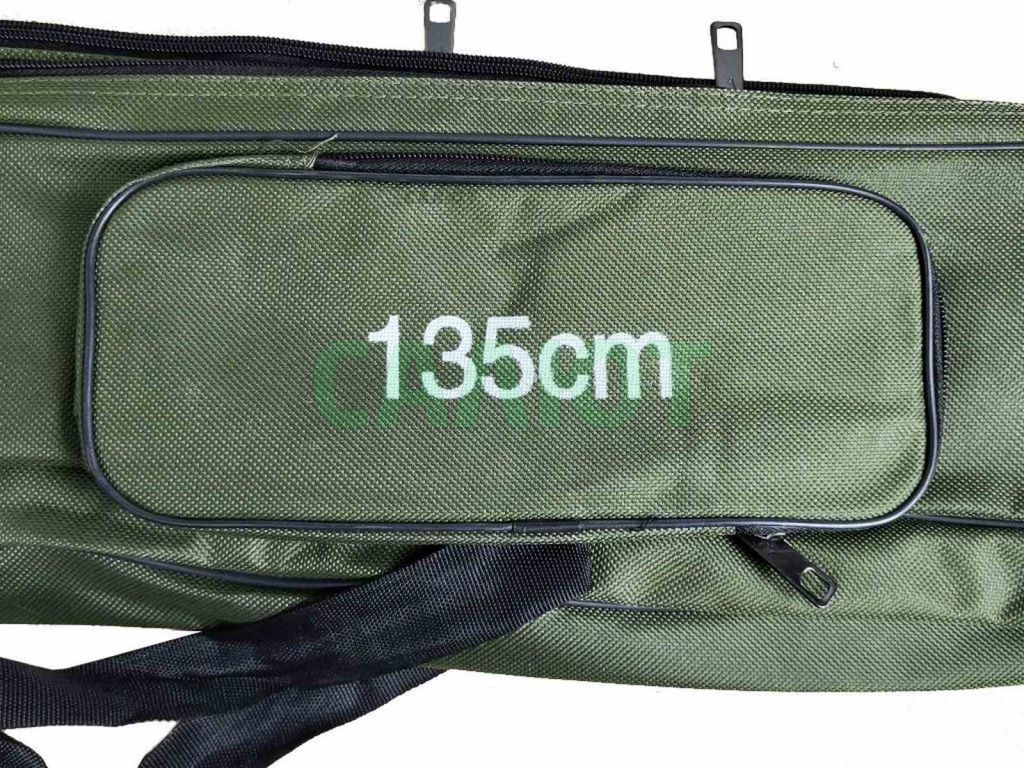 Чехол для удочек East Shark 1,35m 3-секции (зеленый)