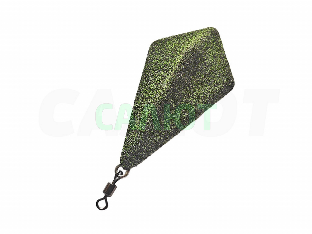 Груз карповый Стелс, зеленый грунт