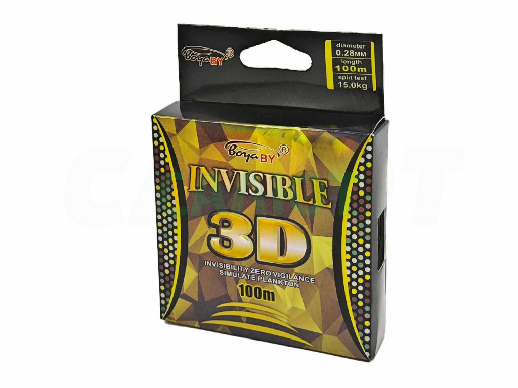 Леска BoyaBy Invisible 3D 100m