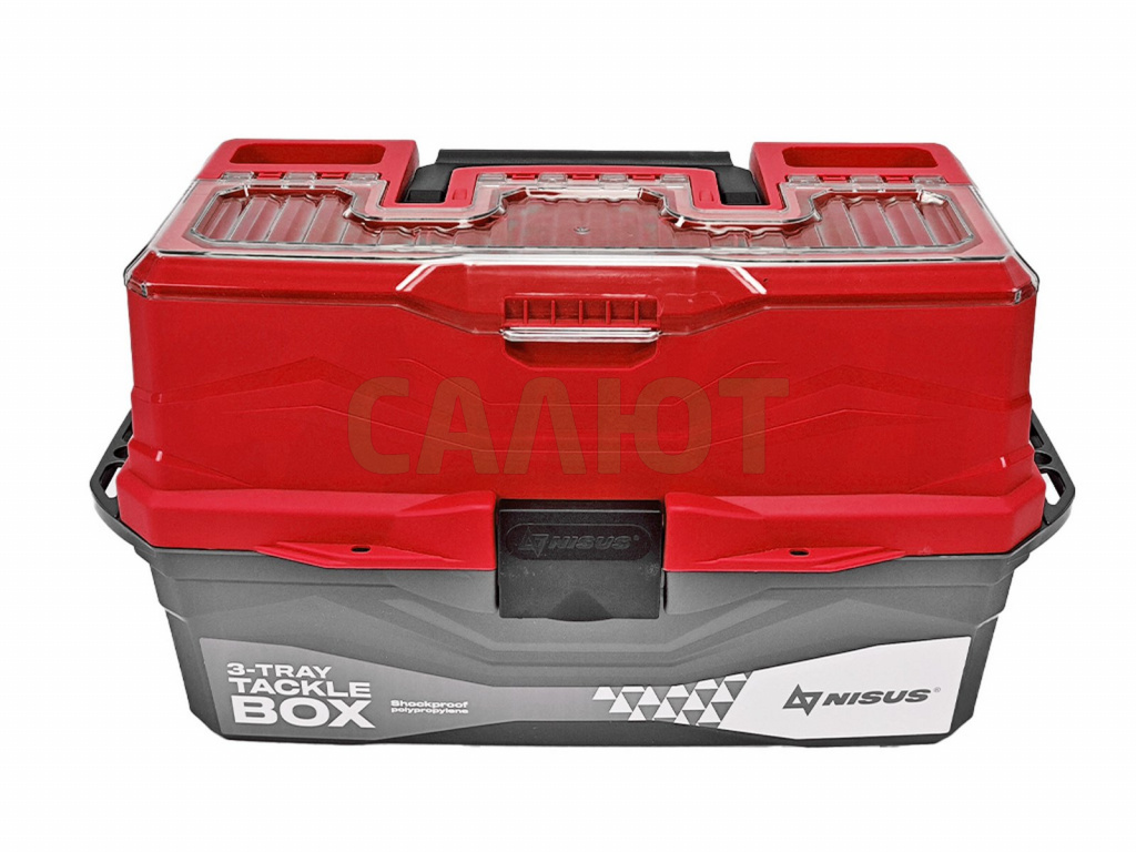 Ящик рыболовный Nisus 3-х полочный N-TB-3-R