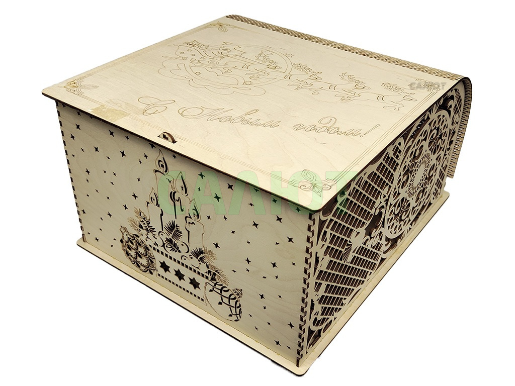 Деревянная коробка КИБ-4