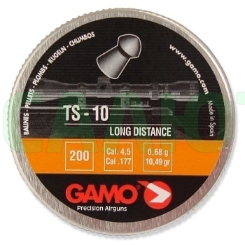 Пули Gamo TS-10 4,5мм 0,68 гр. (200шт.)