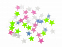 Комплект украшений на спицы "Звездочки" 37шт, светящиеся