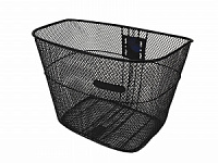 Корзина на велосипед, черный