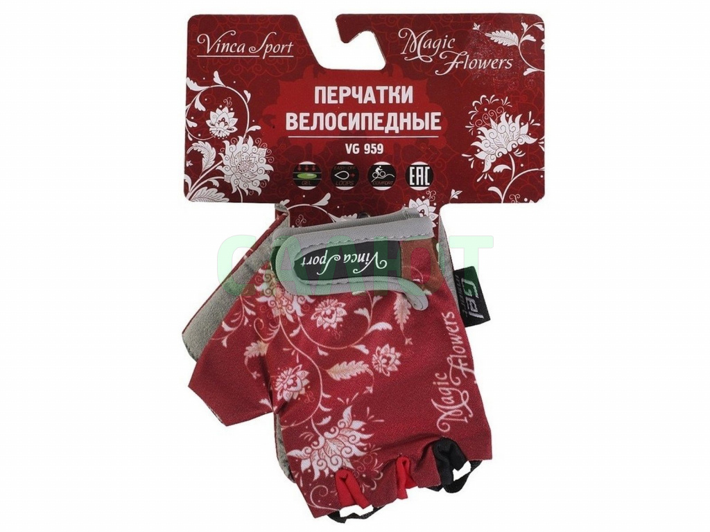 Перчатки вело Vinca Sport VG 959