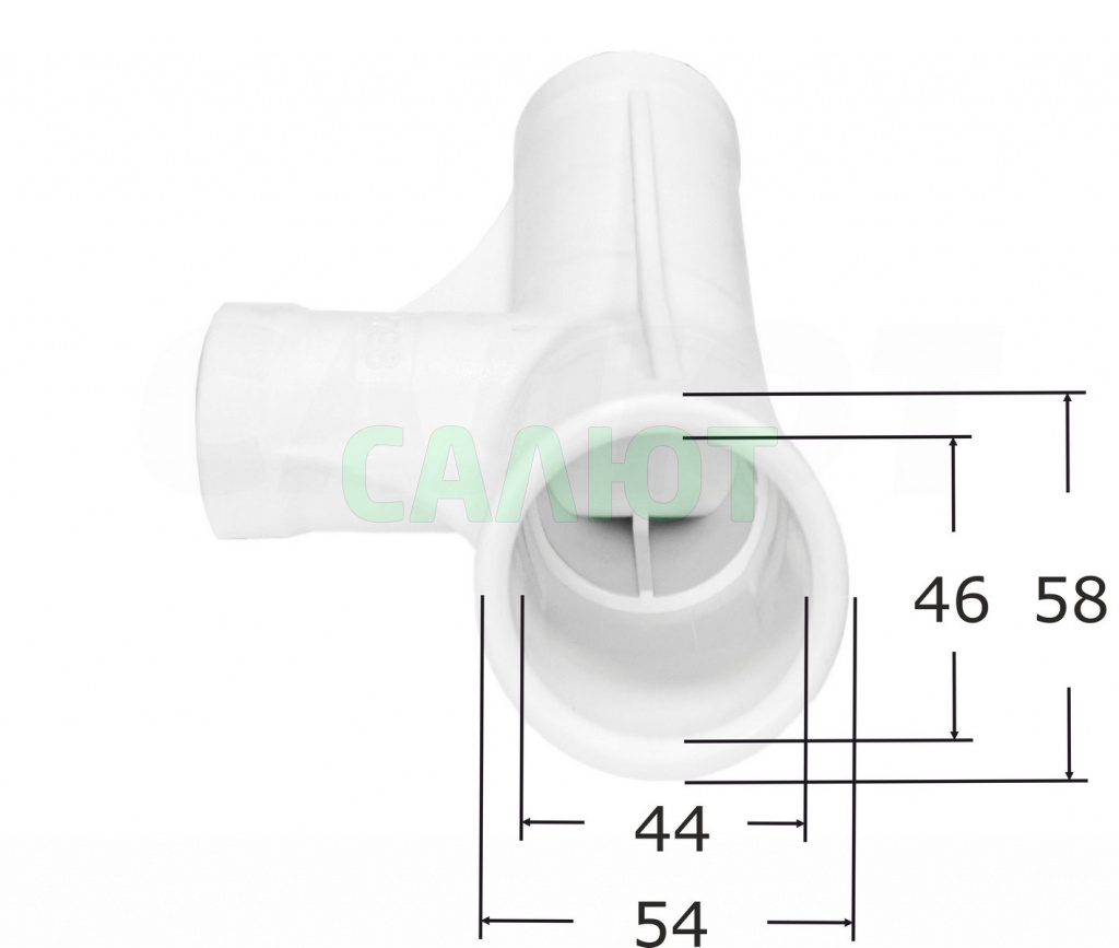 12798 Тройник для каркасных бассейнов d 305-366