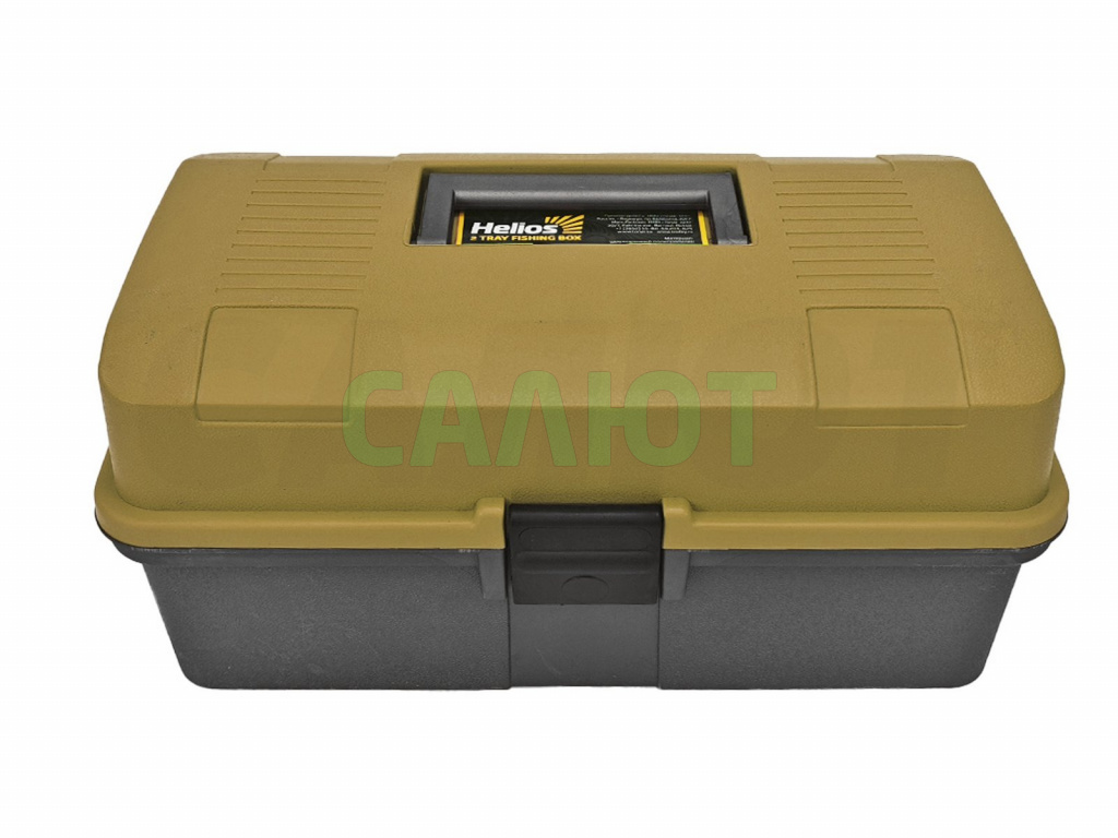 Ящик рыболовный Helios 2-х полочный T-HS-FB2-GO