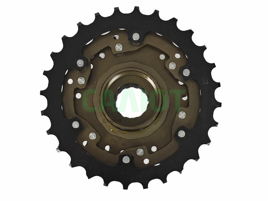 Блок звездочек 6зв. Shimano 14-28 MF-TZ500-6