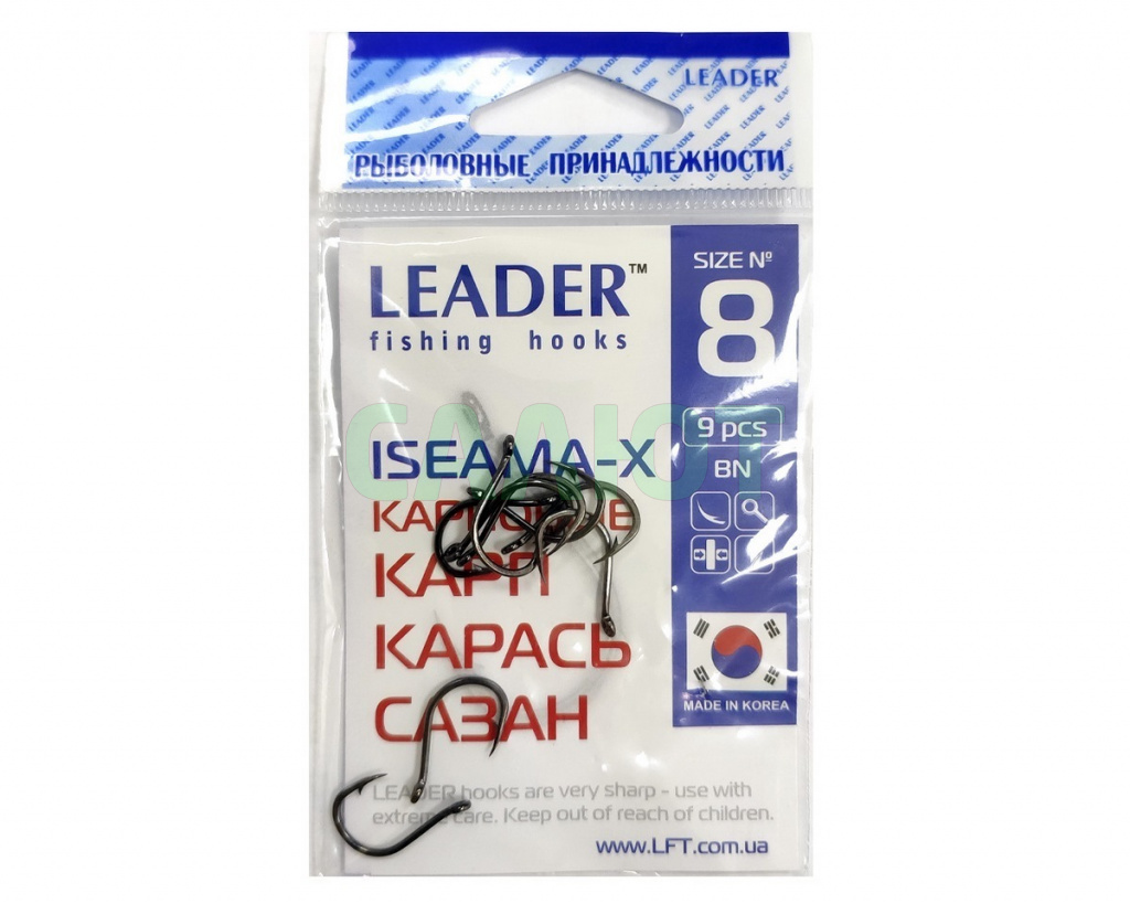 Крючок Leader Iseama-X