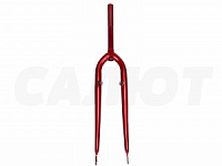 Вилка 28" V-brake 310028V red