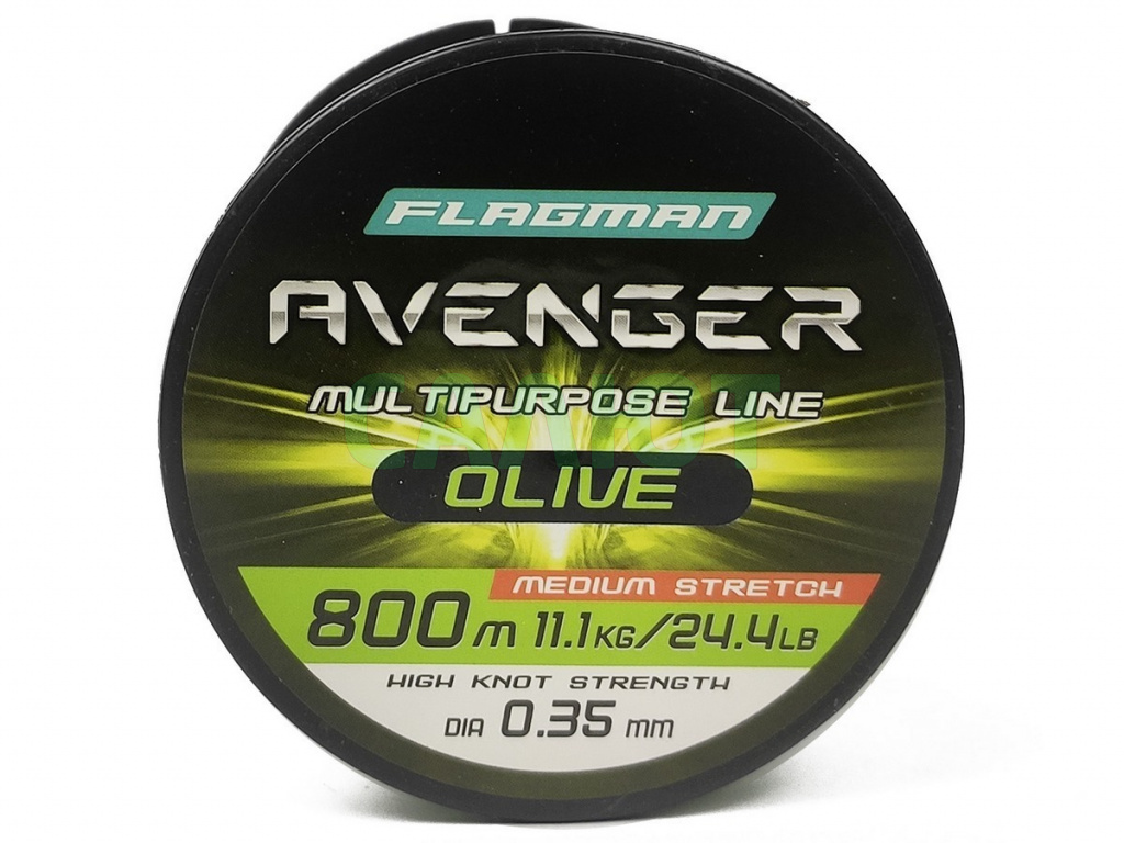 Леска Flagman Avenger Olive 800м