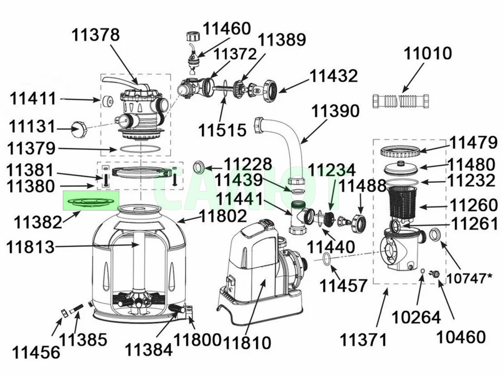 11382 Песочный щит Intex