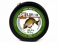 Поводковый материал Ultra Carp Age 15m 20,3LB