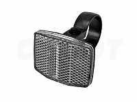 Катафот 55х40мм, белый с креплением 31,8