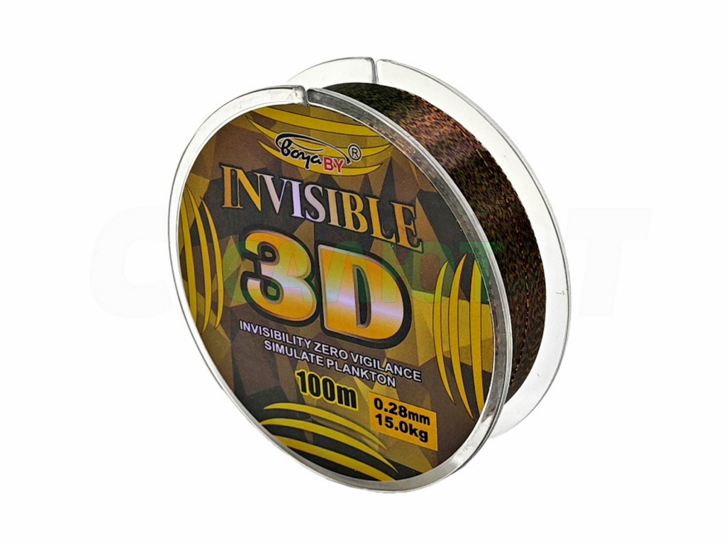 Леска BoyaBy Invisible 3D 100m