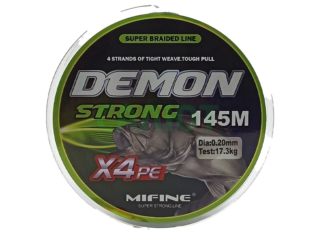 Шнур плетеный Mifine Demon Strong 145m 50001