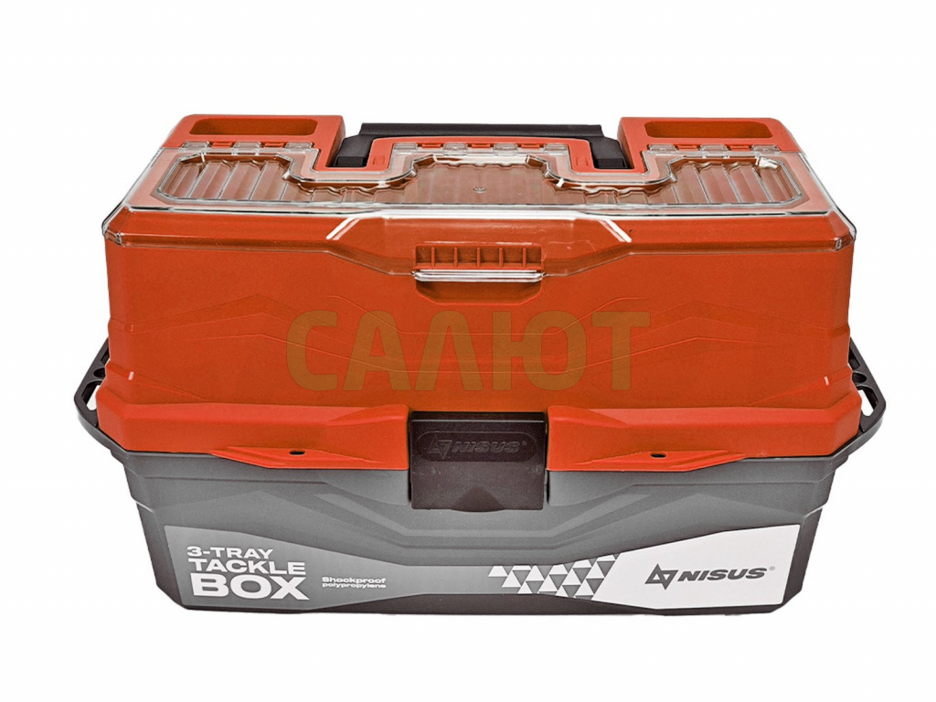 Ящик рыболовный Nisus 3-х полочный N-TB-3-O