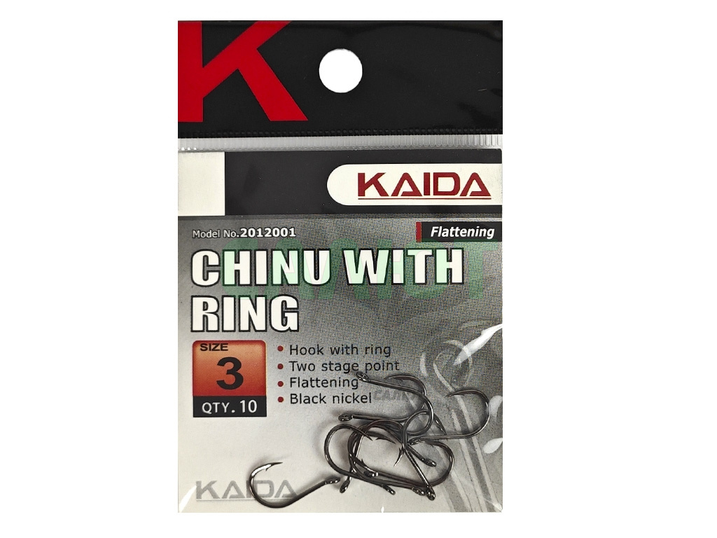 Крючок Kaida Chinu With Ring