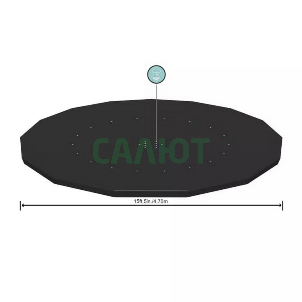 Натяжной тент Bestway 457см 58038