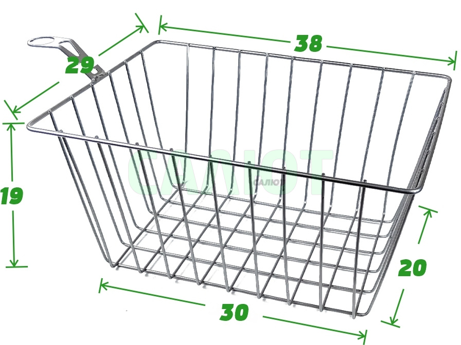 Корзина на велосипед 4082-32 (00000261)