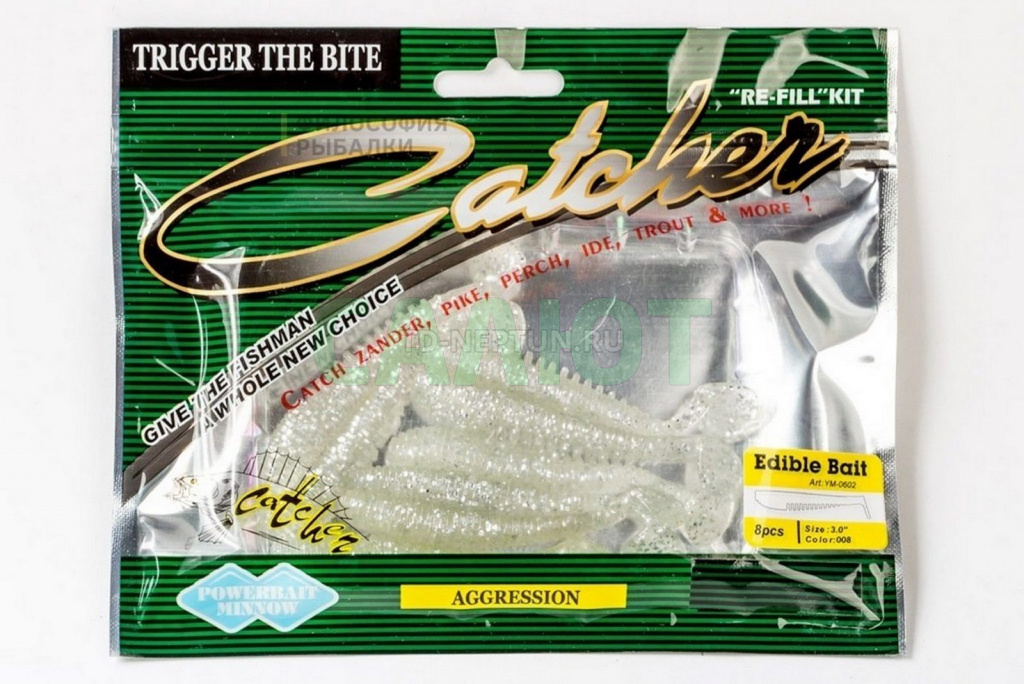 Приманка силиконовая Catcher Edible Bait