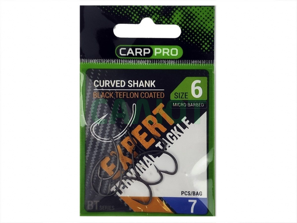 Крючок Carp Pro Curved Shank CPCSHT