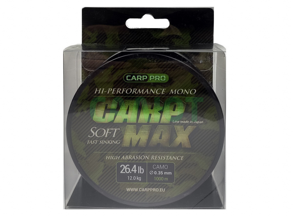 Леска Carp Pro Carp Max Soft 1000м