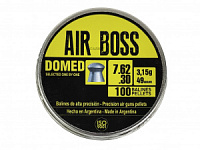 Пули Apolo Air Boss Domed  7.62мм 3.15гр. (100шт.)