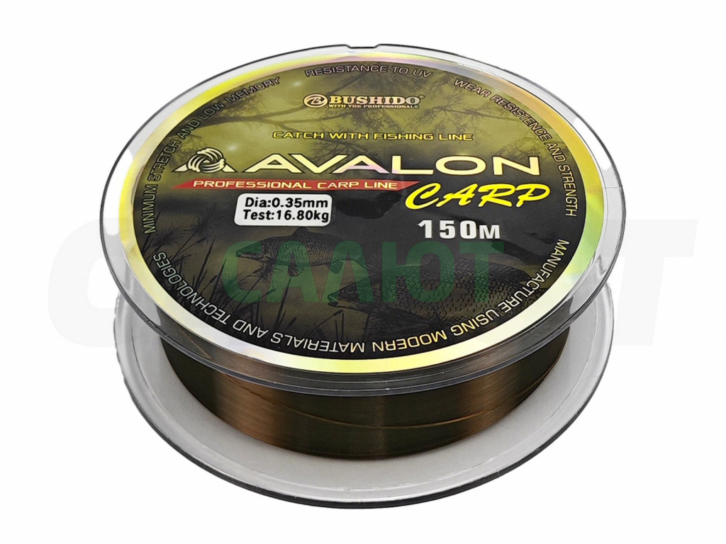 Леска Bushido Avalon Carp 150m 0433