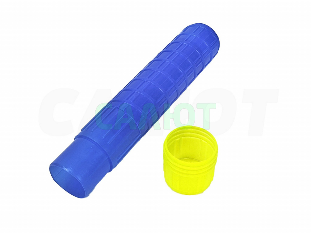 Тубус для поплавков 5х28-45см цветной