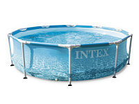 Бассейн каркасный Intex Metal Frame Beachside 305х76см 28208