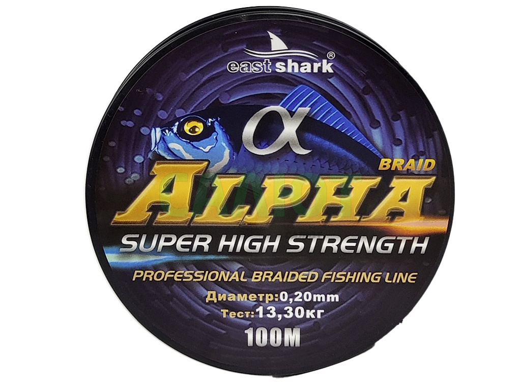 Шнур плетеный East Shark Alpha 100m