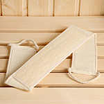 Мочалка из люфы "Лента", с ручками