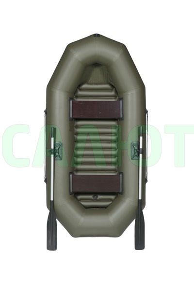 Лодка надувная Лоцман С-профи-240-МП НД зелёная
