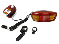 Поворотник вело + сигнал Jing Yi JY-208