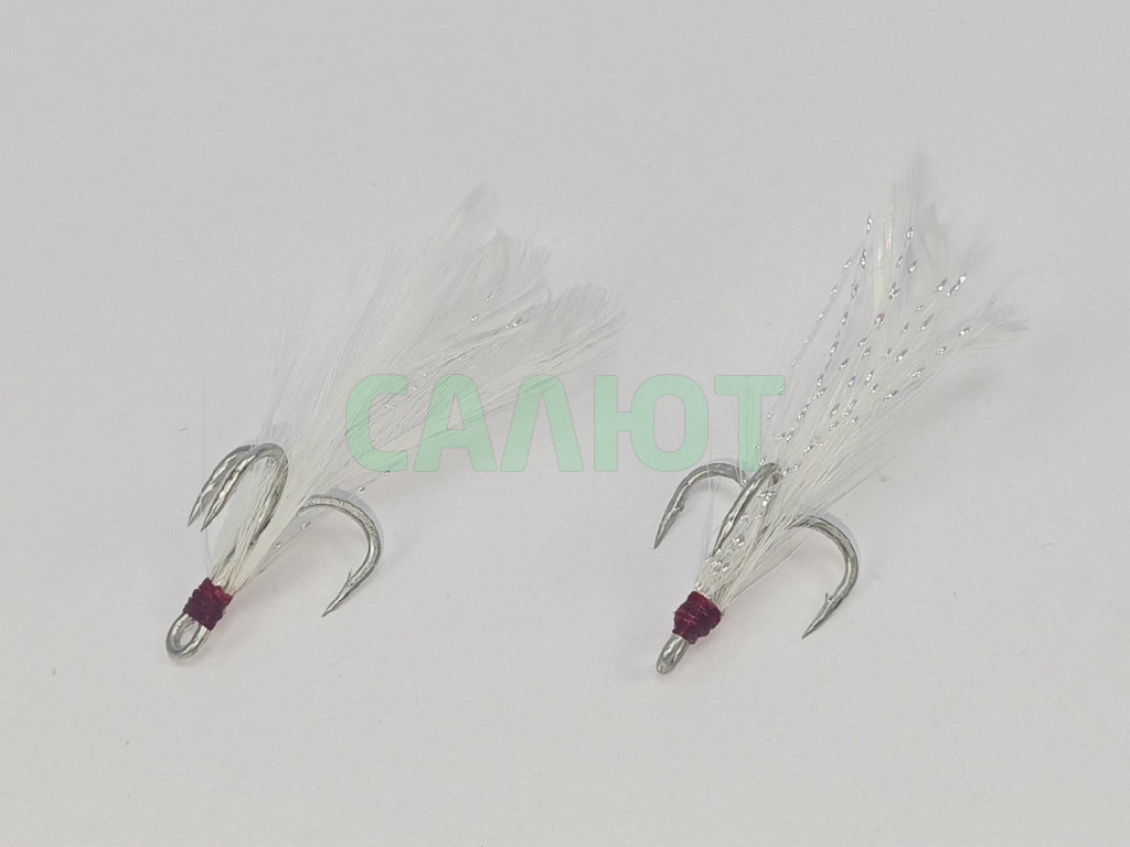 Стример перо курицы + люрекс