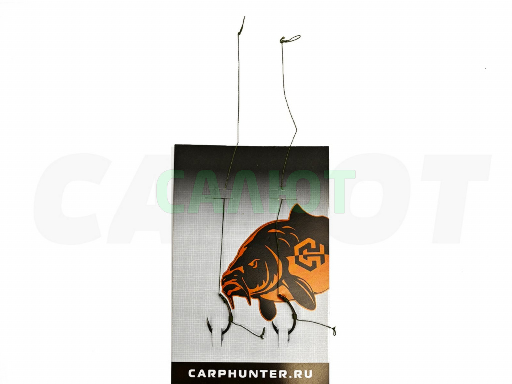 Поводок Carp Hunter Premium Krank 17см