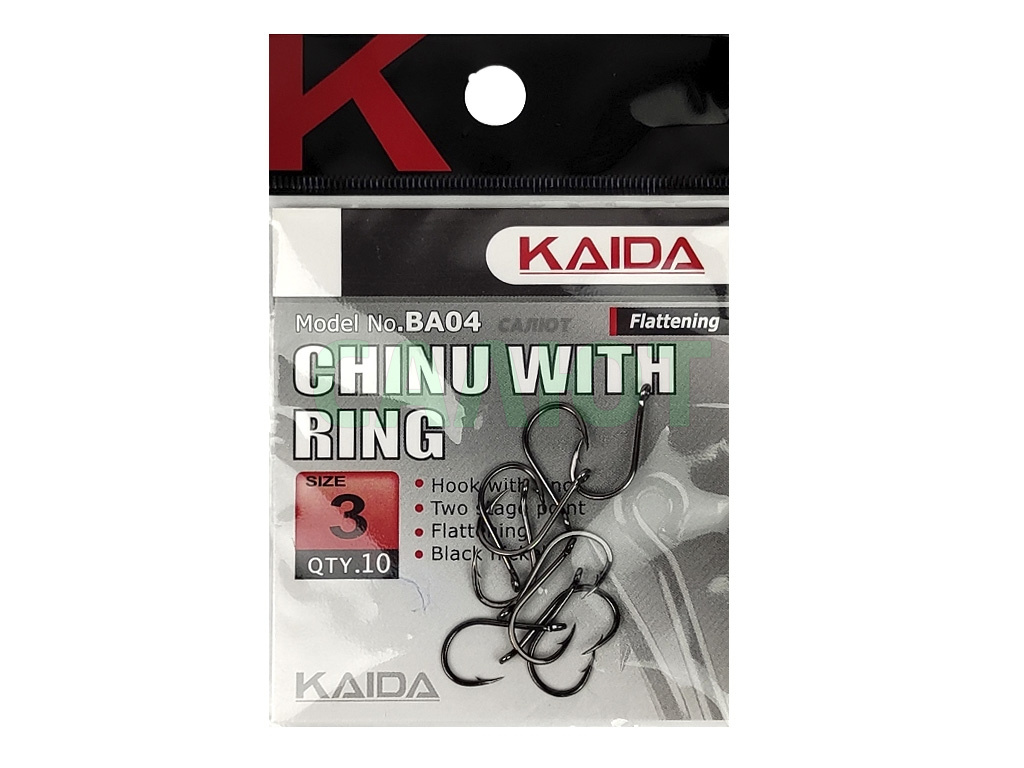 Крючок Kaida Chinu With Ring