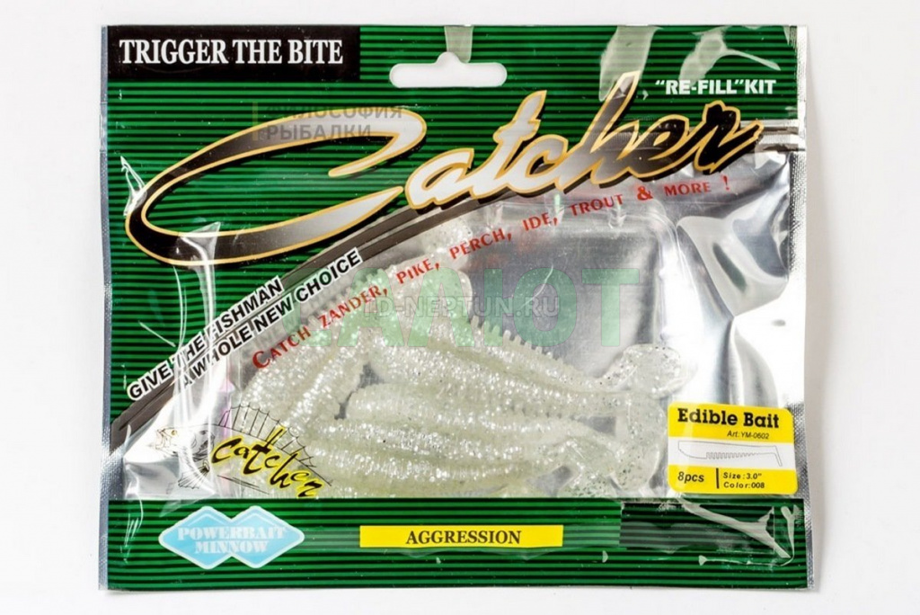 Приманка силиконовая Catcher Edible Bait