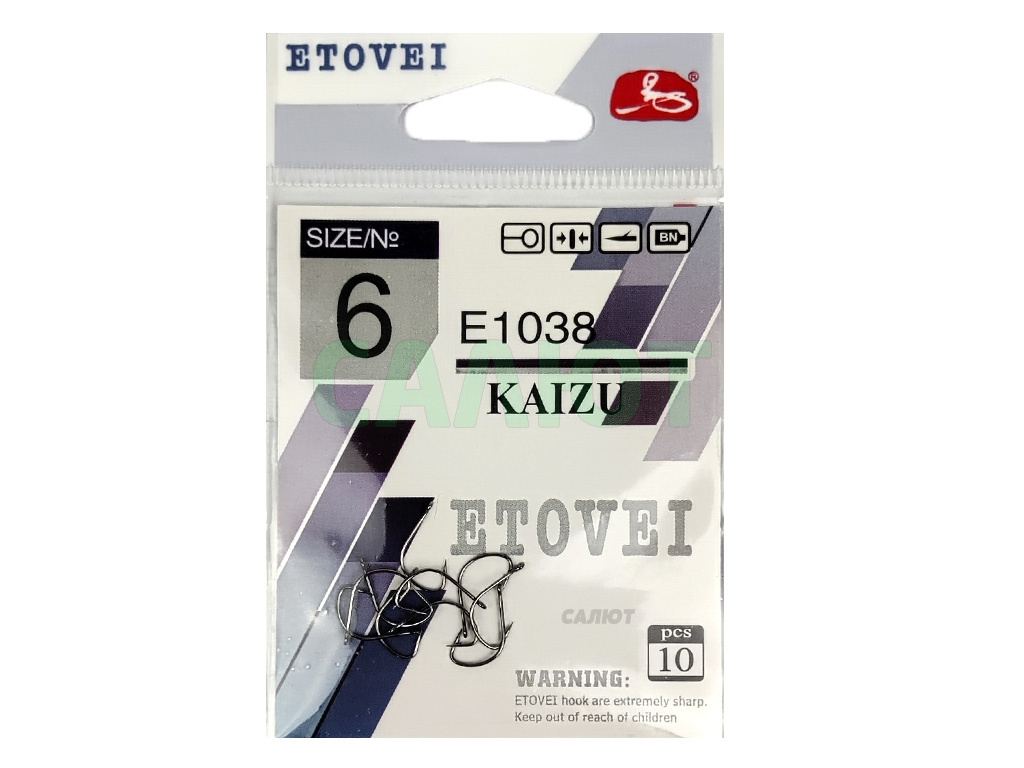 Крючок Etovei Kaizu E-1038