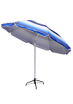 Зонт пляжный фольгированный d=150cм микс ZHU-150