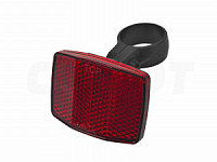 Катафот 55х40мм, красный с креплением 31,8