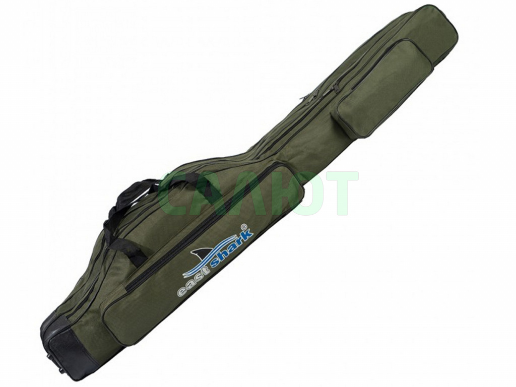 Чехол для удочек East Shark 1,35m 3-секции (зеленый)